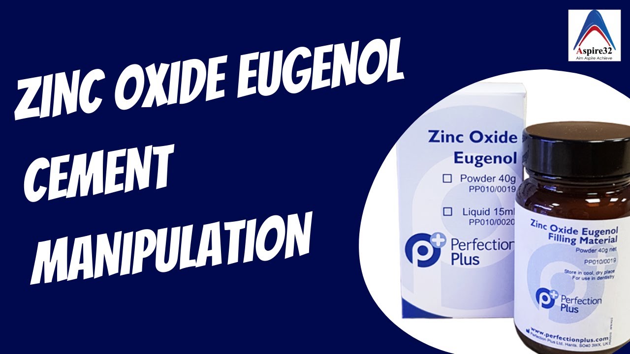 Zinc Oxide Eugenol Cement Mixing | Dental Materials