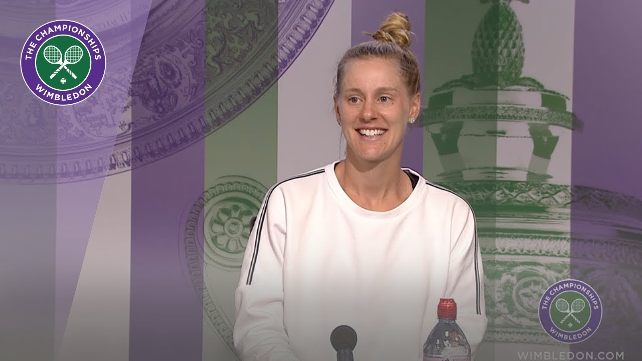 Alison Riske Fourth Round Press Conference Wimbledon 2019