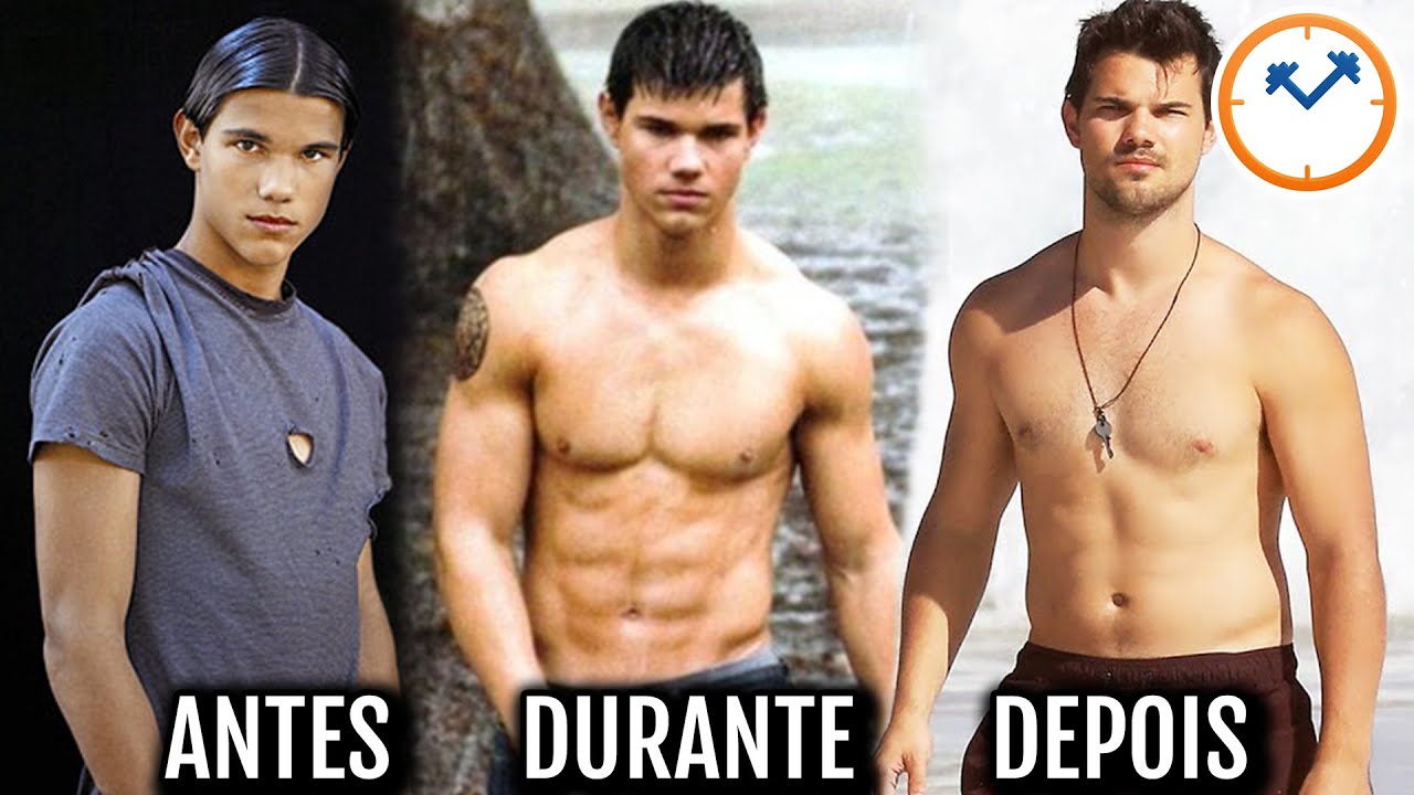 O Que o TAYLOR LAUTNER Fez Para MUDAR O CORPO? | Saúde na Rotina