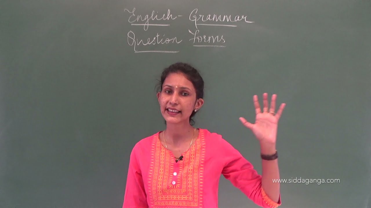 I PUC - ENGLISH - QUESTION FORMS