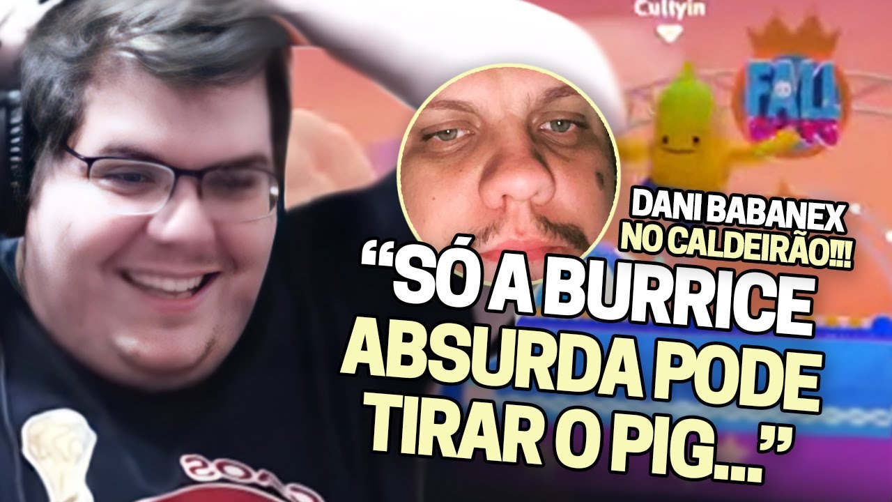 CASIMIRO JOGANDO FALL GUYS COM OS AMIGOS: O MOMENTO &Eacute;PICO DO PIG - PT 2 | Cortes do Casimito