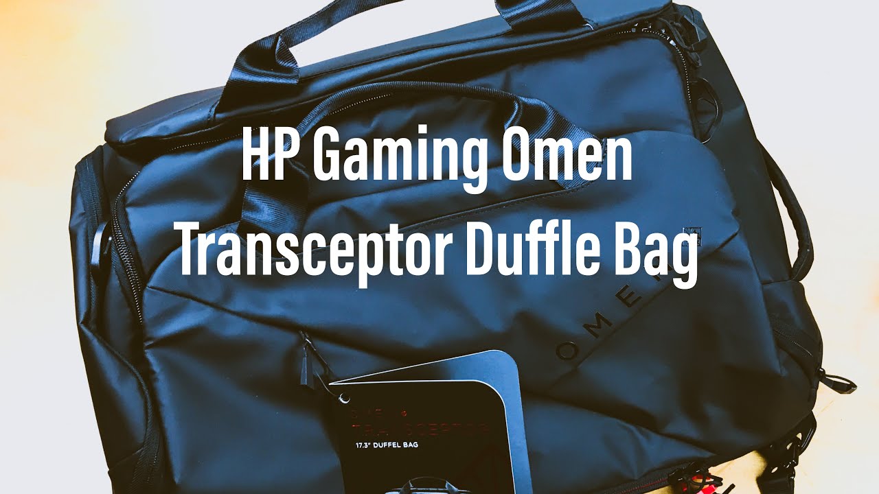 HP Gaming Omen Transceptor Duffle Bag (Unboxing)