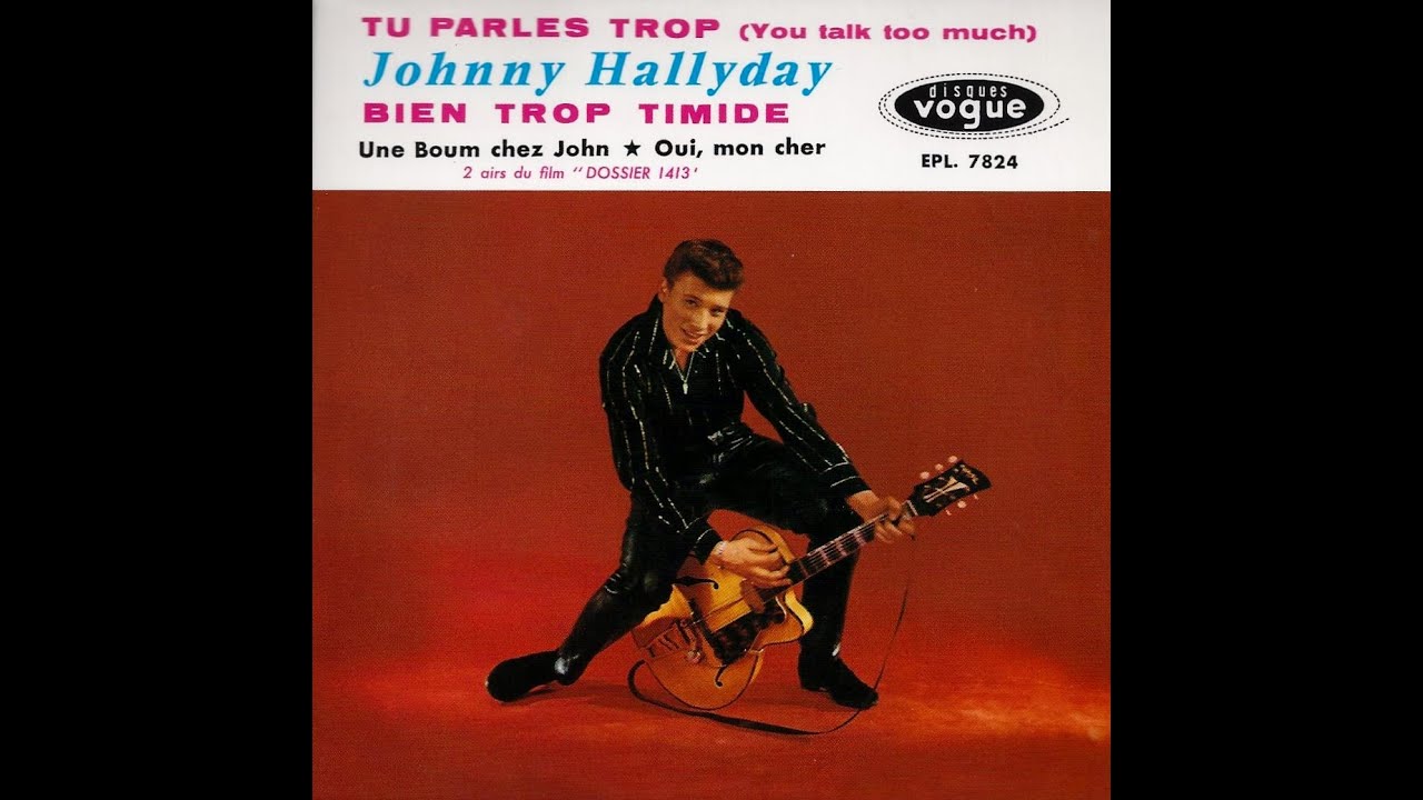 Johnny Hallyday -  5èm 45 tours chez Vogue -  janvier 61.   (  B.B. le 17/09/2023 )