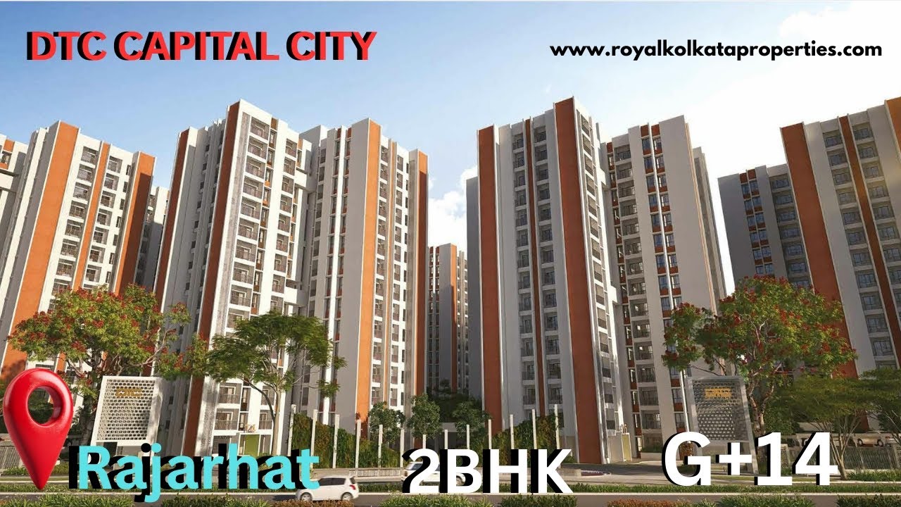 DTC CAPITAL CITY । 2bhk flat sale in Rajarhat Newtown । Flat sale at DTC Capital city । 2bhk sale 