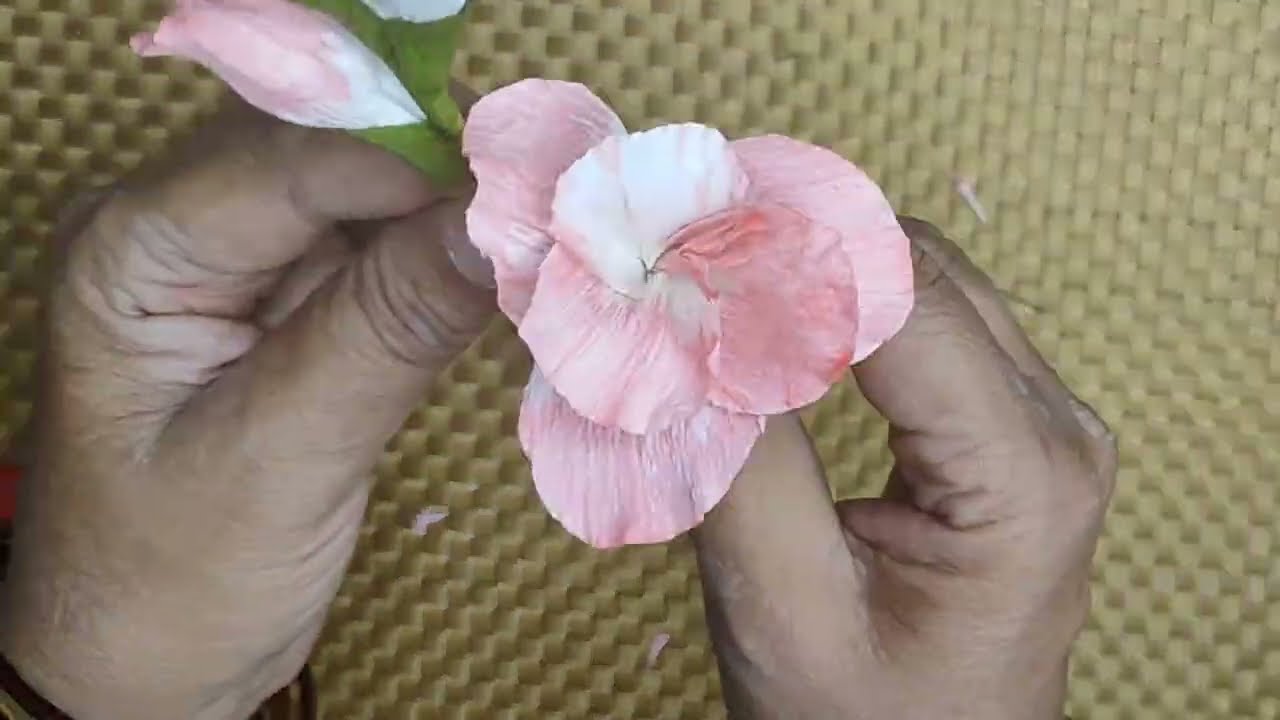 DIY Gladiolus Flower Painting | Paper Colour Tutorial@kiran.gurupanchayan #homemadepapercraft#diy