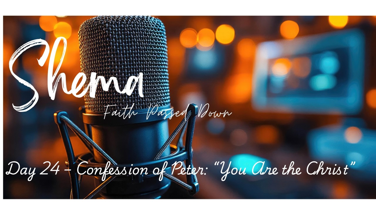Day 24 – Confession of Peter “You Are the Christ”