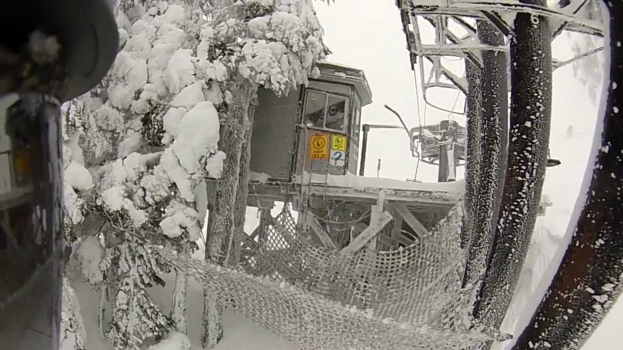 100 foot slide in Soft Slab Avalanche, in-bounds at Stevens Pass WA Ski area