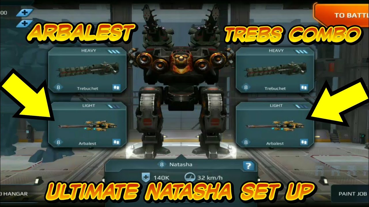 Arbalest Gameplay / War Robots 3.6 Test Server