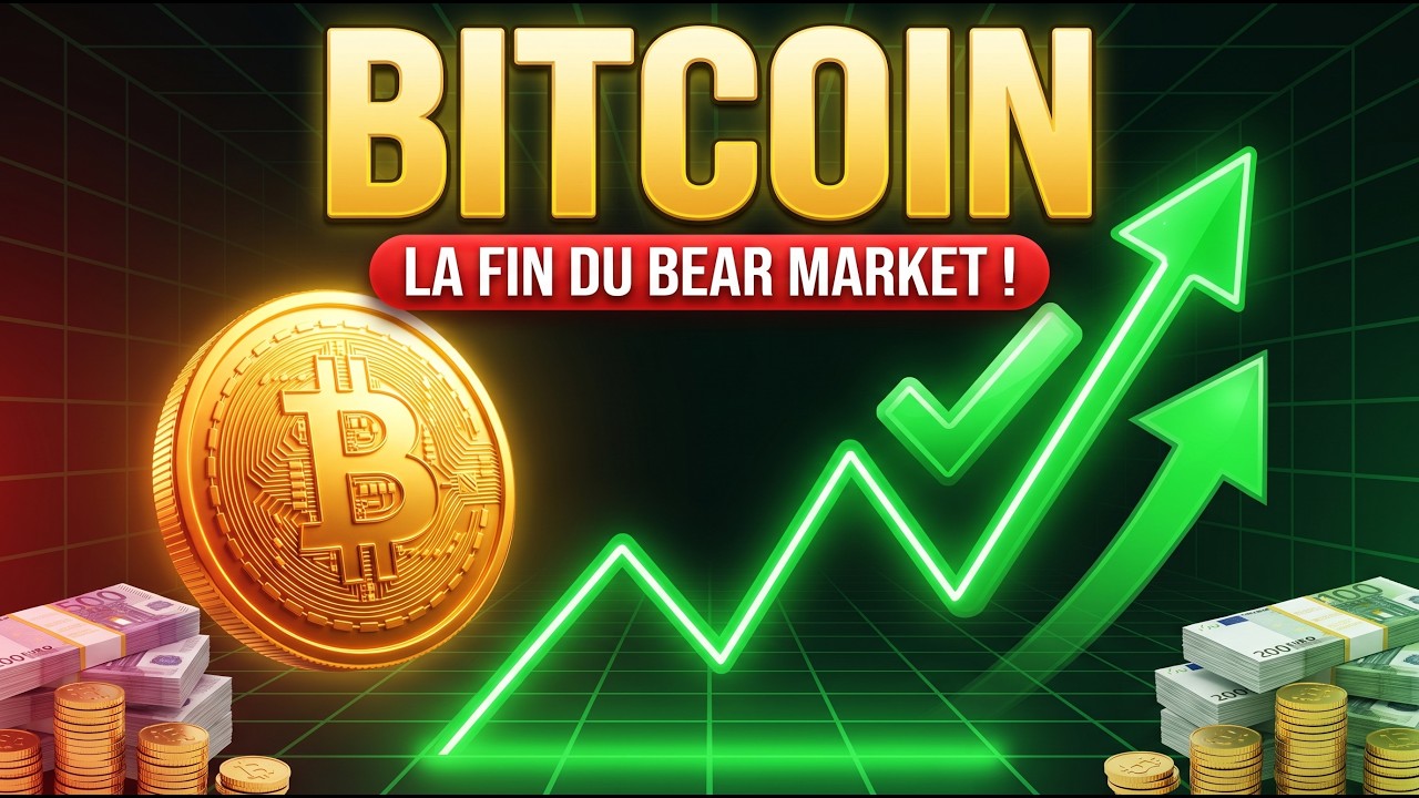 BITCOIN : CE SC&Eacute;NARIO EST PARFAIT POUR LA FIN DU BEAR MARKET !