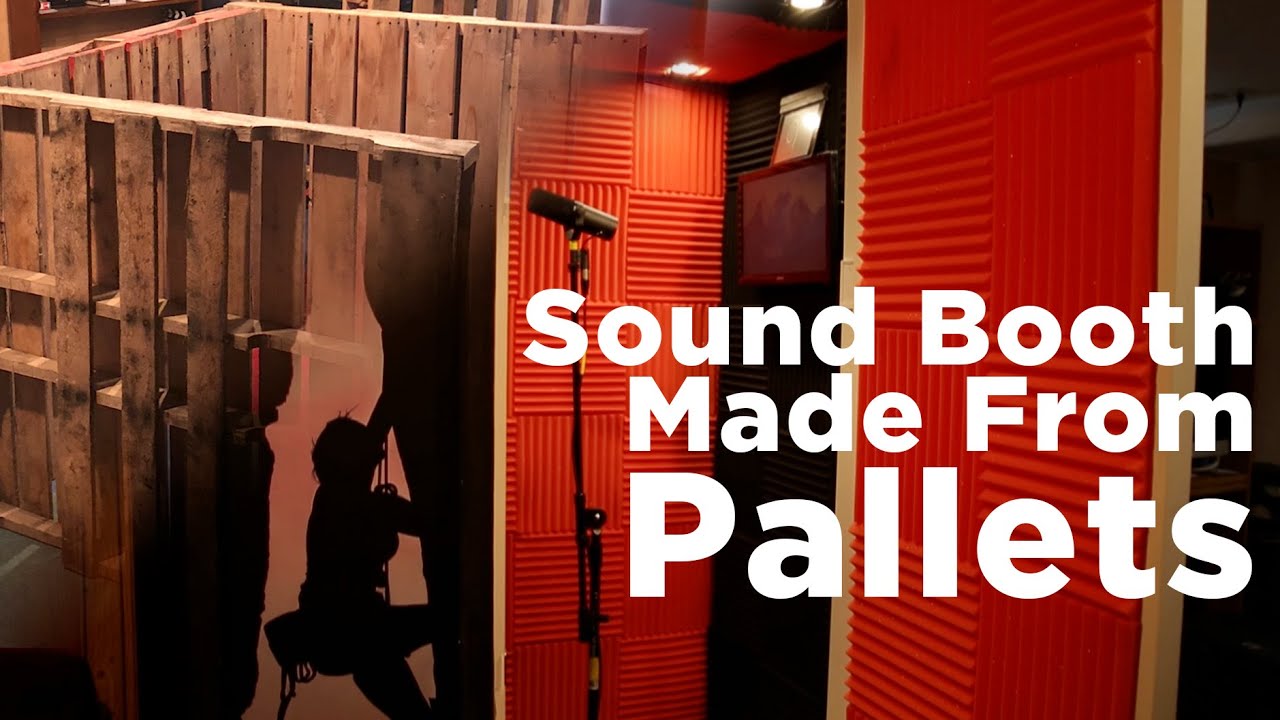 Sound Booth Made From Pallets