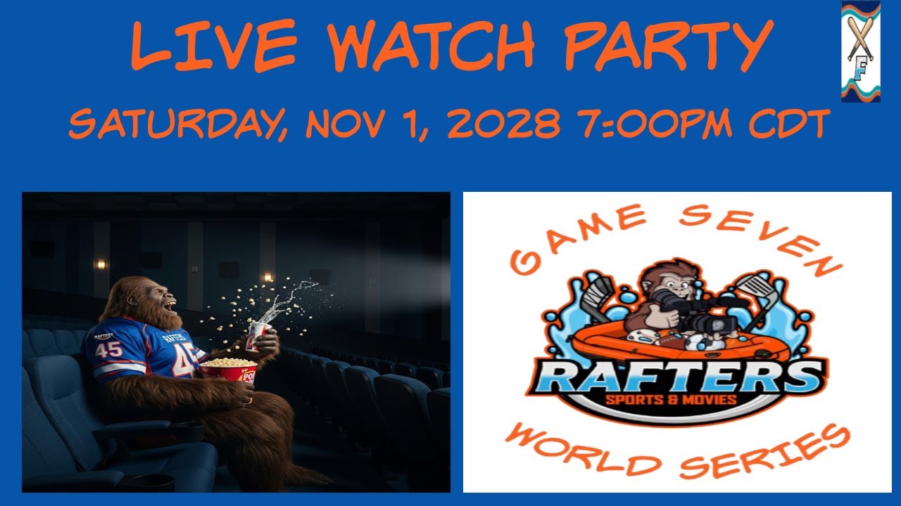 GAME SEVEN WORLD SERIES LIVE WATCH PARTY, Saturday, November 1, 2025, 7:00 PM CDT