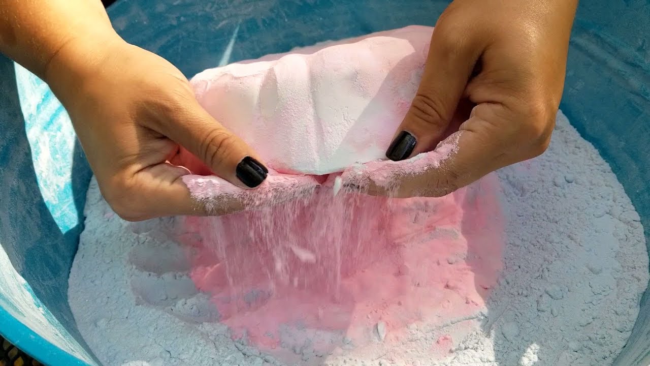 Baking Soda Crumble | Asmr