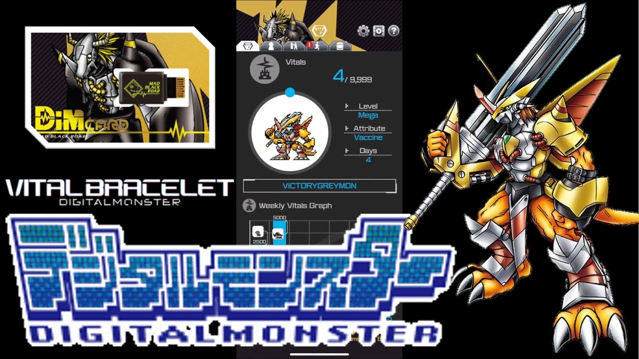 Digimon Vital Bracelet Lab - Journal Log #57.2 Victory Greymon (aka VictoryGreymon)