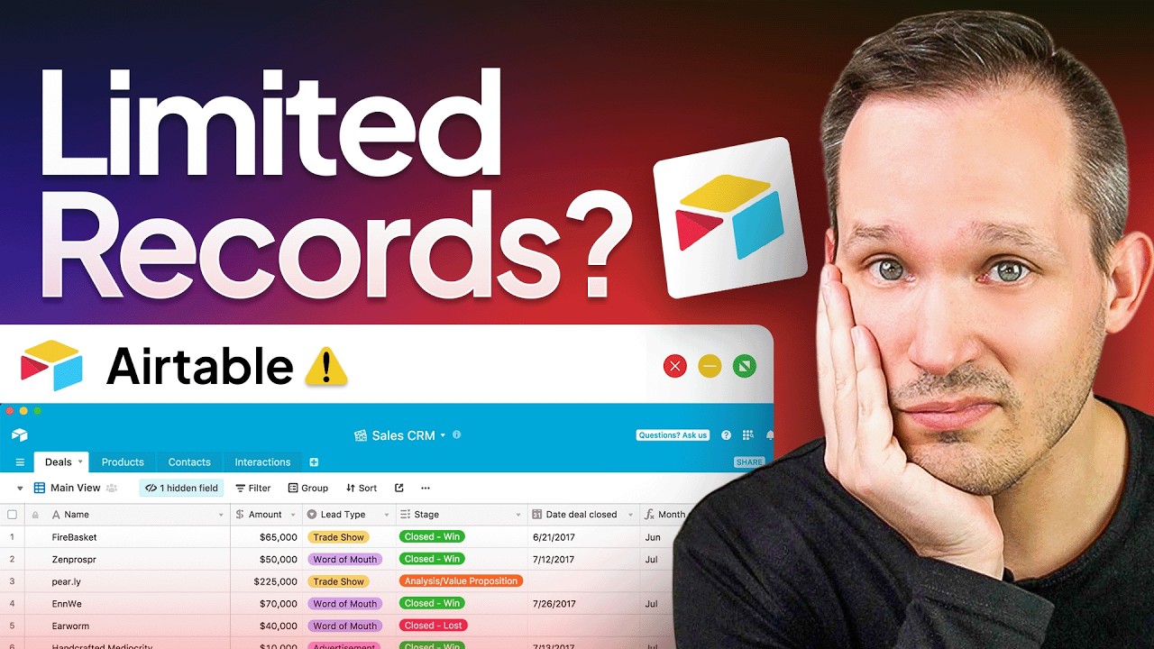 Frustrated with Airtable Record Limits? TRY this Workaround