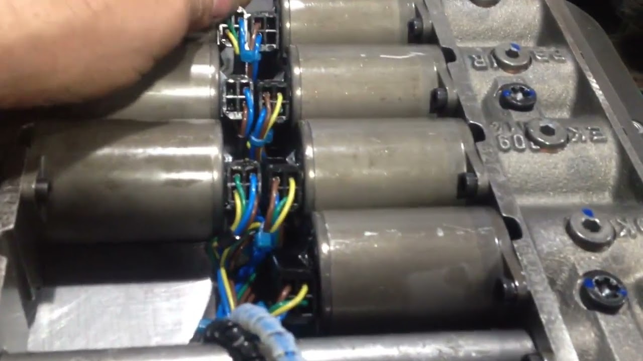 Cambio Voith Diwa 3E aonde está cada componente