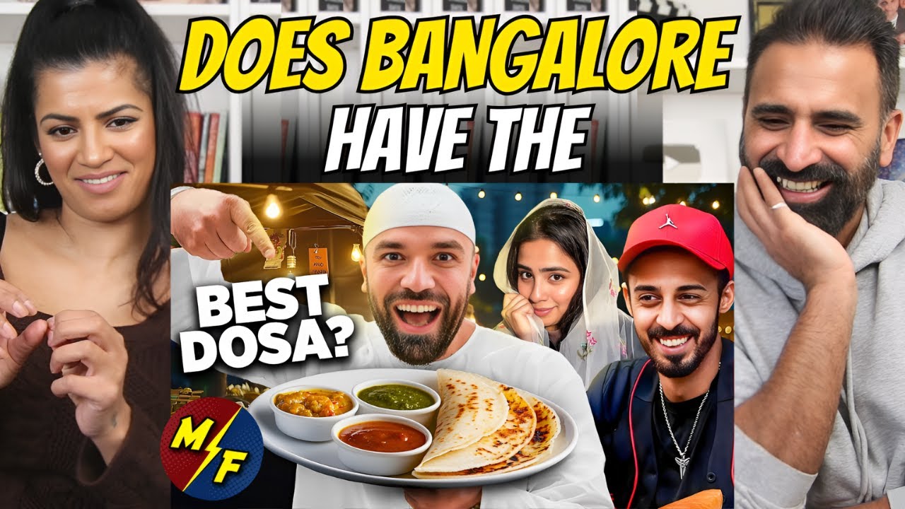 Does Bangalore Have the Best Dosa? | Reaction Ft. Jordindian & That Mallu Chick