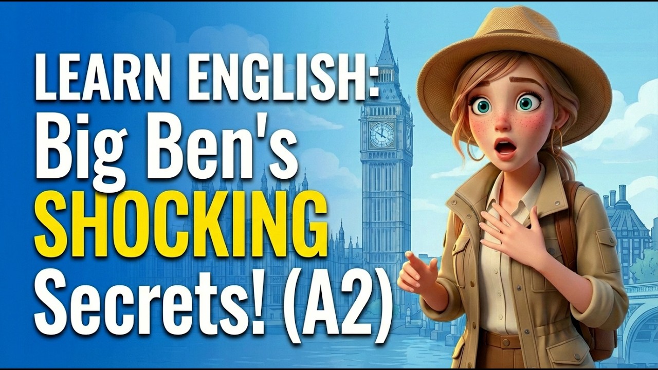 💡English Listening Practice: The Secrets of Big Ben (A2)#dailyenglish #a1english