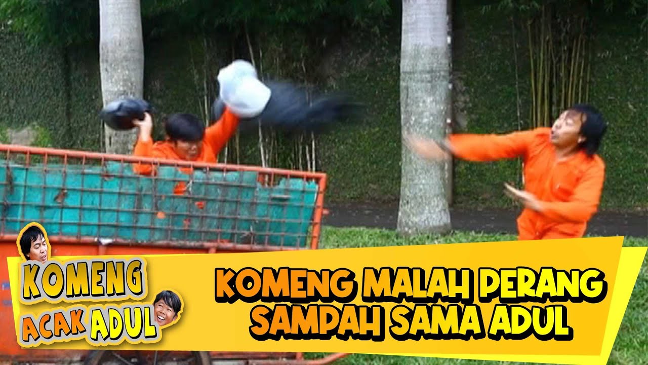 Kelakuan Komeng Sama Adul Rusuh Banget - KOMENG ACAK ADUL