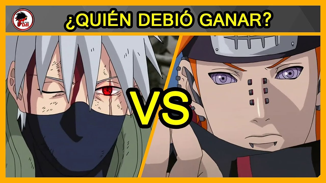 Naruto: Kakashi Vs Pain - QUIÉN DEBIÓ GANAR