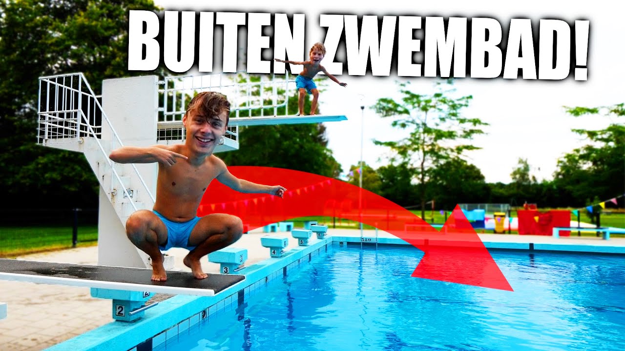 HET ZWEMBAD HELEMAAL VOOR ONS ALLEEN!