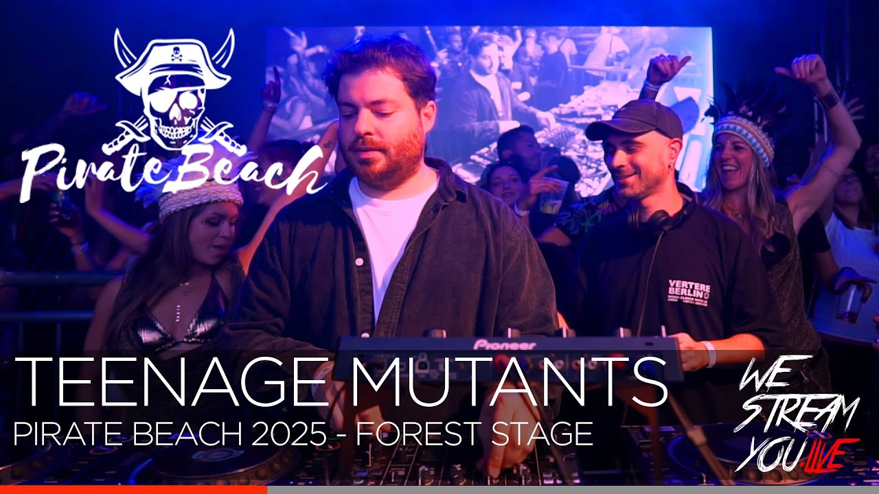 Teenage Mutants - Pirate Beach 2025 - Forest Stage