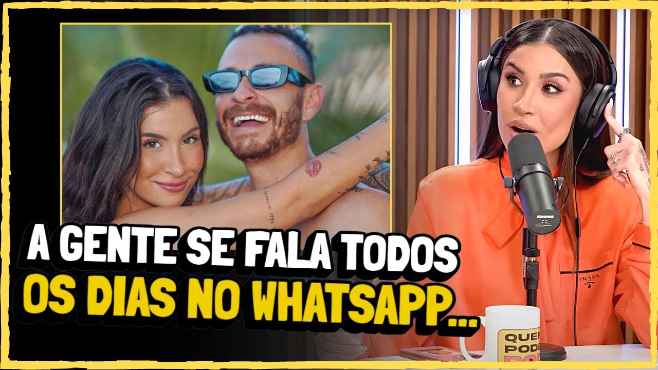 Relacionamento de Boca Rosa com Fred ap&oacute;s a SEPARA&Ccedil;&Atilde;O