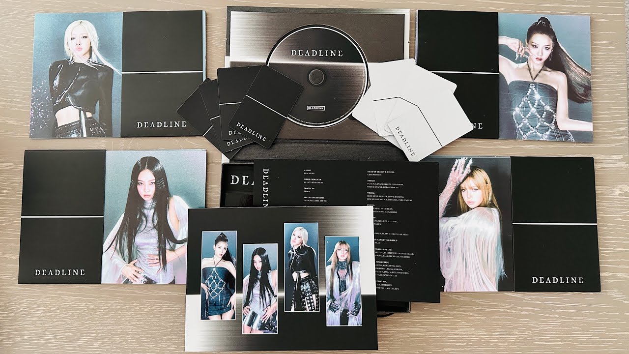 BLACKPINK - DEADLINE | GRAY Version Boxset | Unboxing