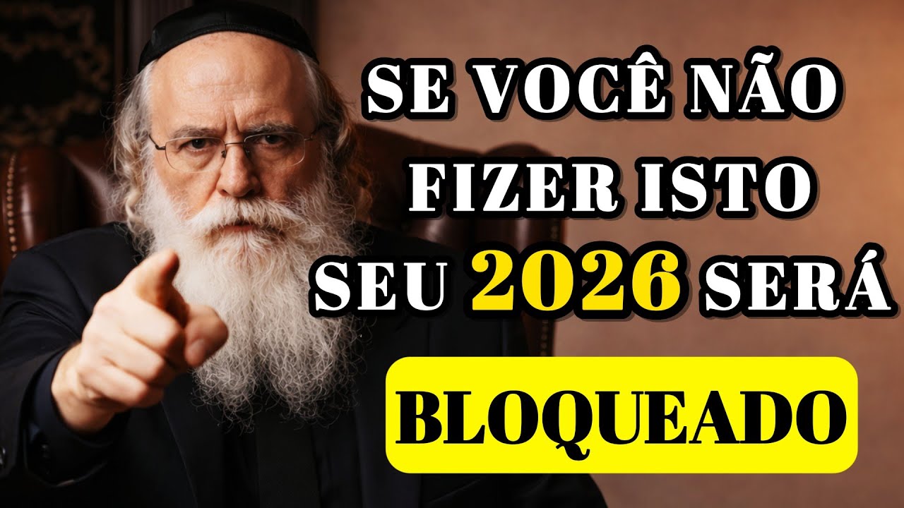 PARE TUDO! NÃO COMECE 2026 sem  FAZER isto: 7 PASSOS da CABALA para GARANTIR PROSPERIDADE e RIQUEZA