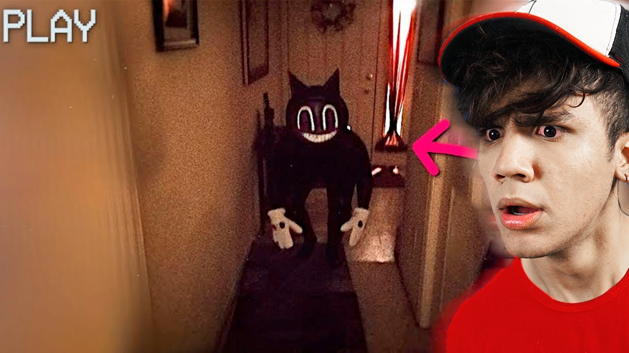 CARTOON CAT foi FLAGRADO pela câmeras do meu quarto! (SOCORRO!)