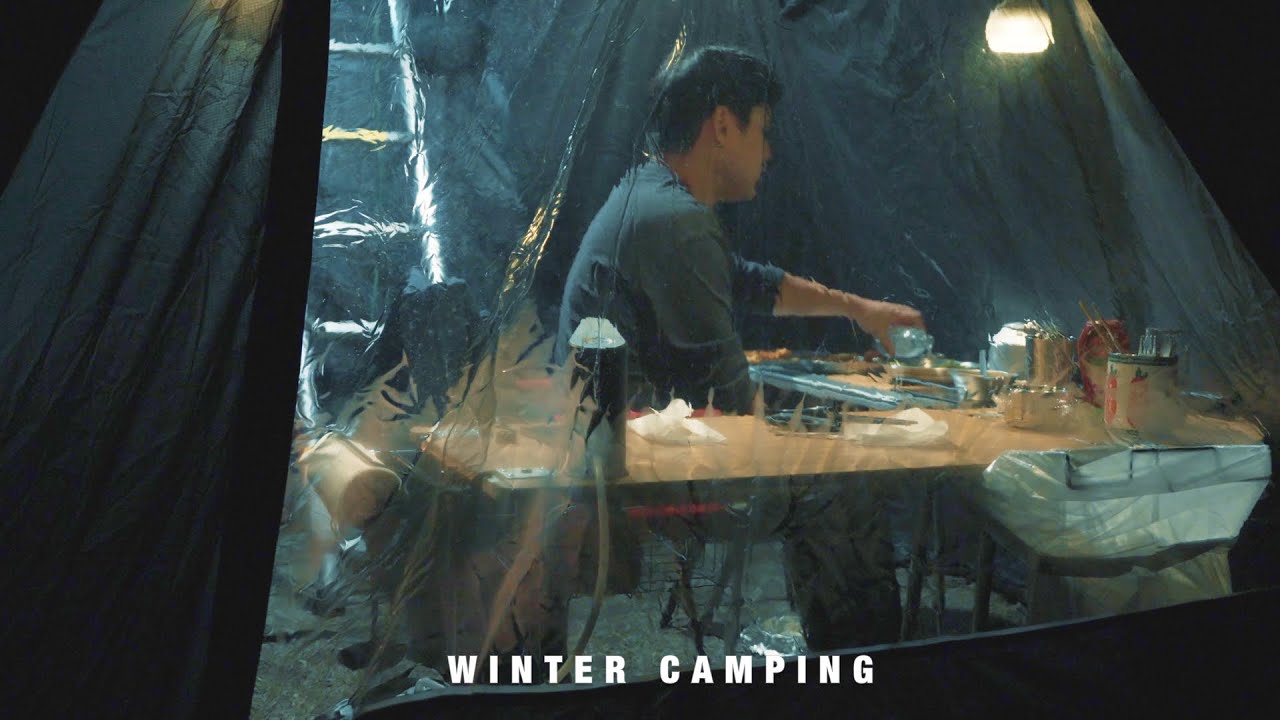 Solo Camping | PNW Winter Camping | iKamper Skycamp & Annex Plus | Snow Peak IGT
