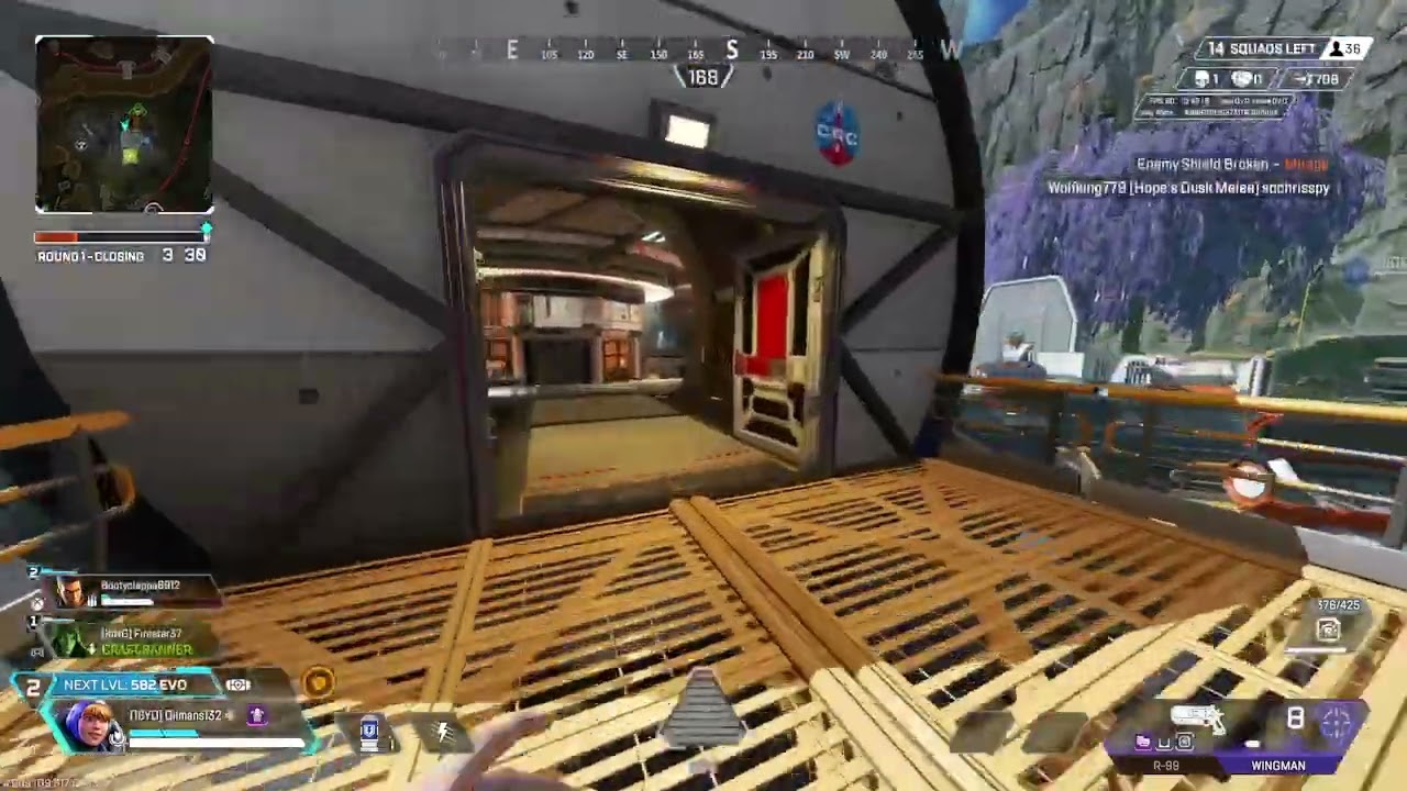 Crazy long fight