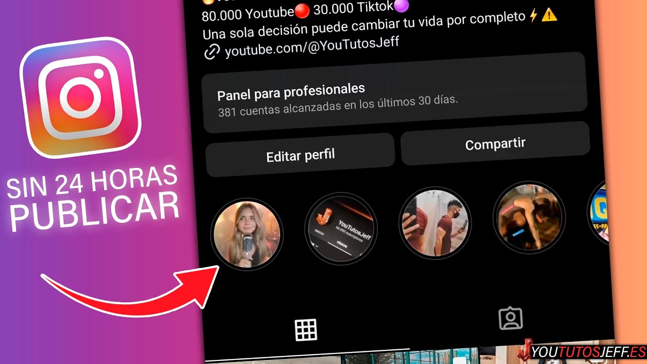 Como Subir HISTORIAS Destacadas en Instagram SIN PUBLICAR 24 horas 2026 ✅