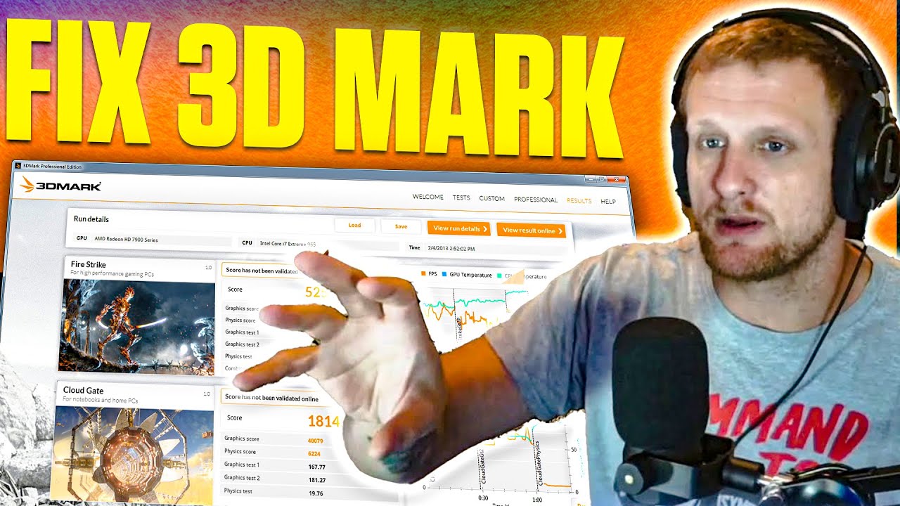 Исправлена ​​ошибка «Информация о системе 3DMark недоступна»