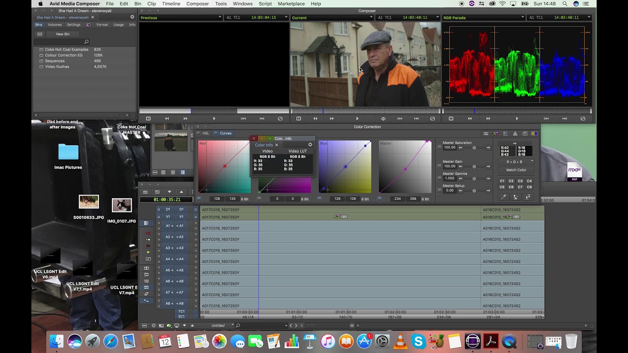 Avid Tutorial 11   Color Correction   White & Black Balance