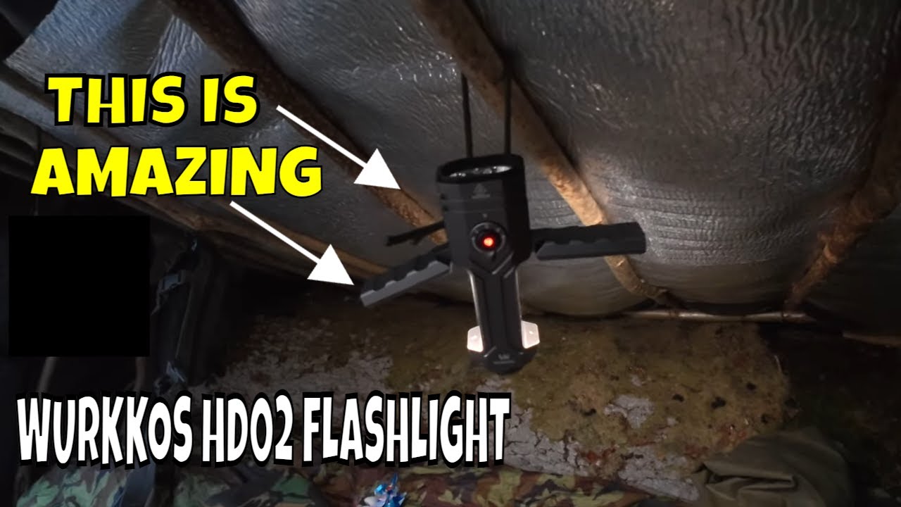 WURKKOS HD02 ФОНАРИК, КОТОРЫЙ ДЕЛАЕТ ВСЕ