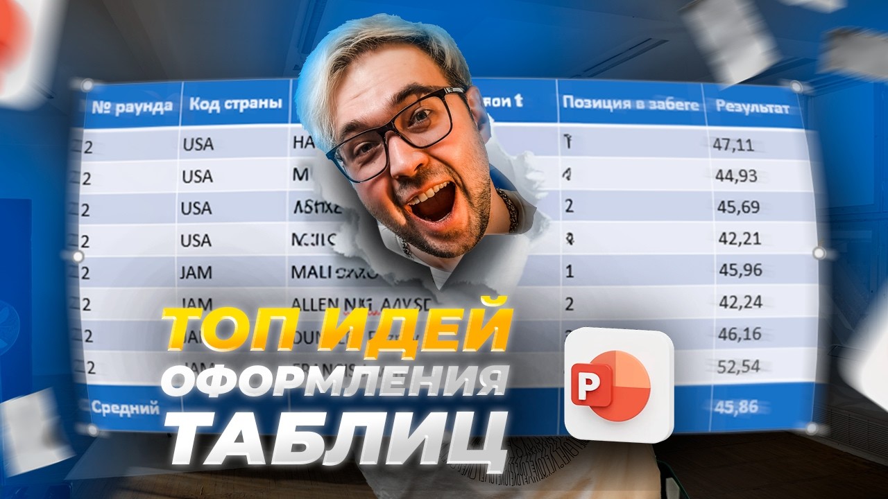 КАК СТИЛЬНО ОФОРМИТЬ ТАБЛИЦЫ? Показываю разные примеры