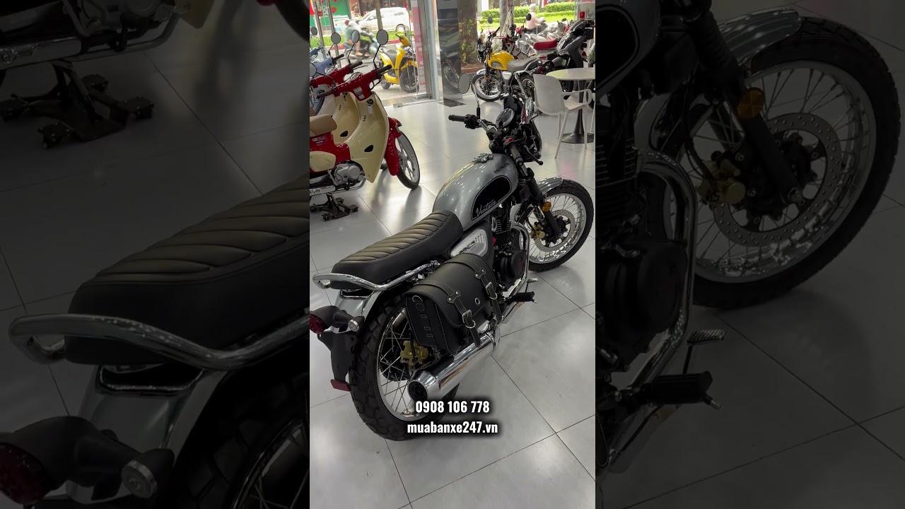 Honda CGX150 bạc Vintage 2026 bản cao cấp