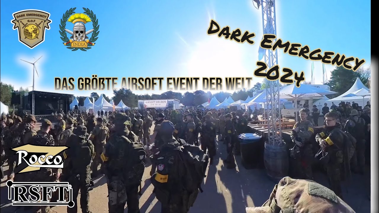 aiRSoFT_Crew | Dark Emergency 2024, das Größte Airsoft Event der Welt ! Full Event Video
