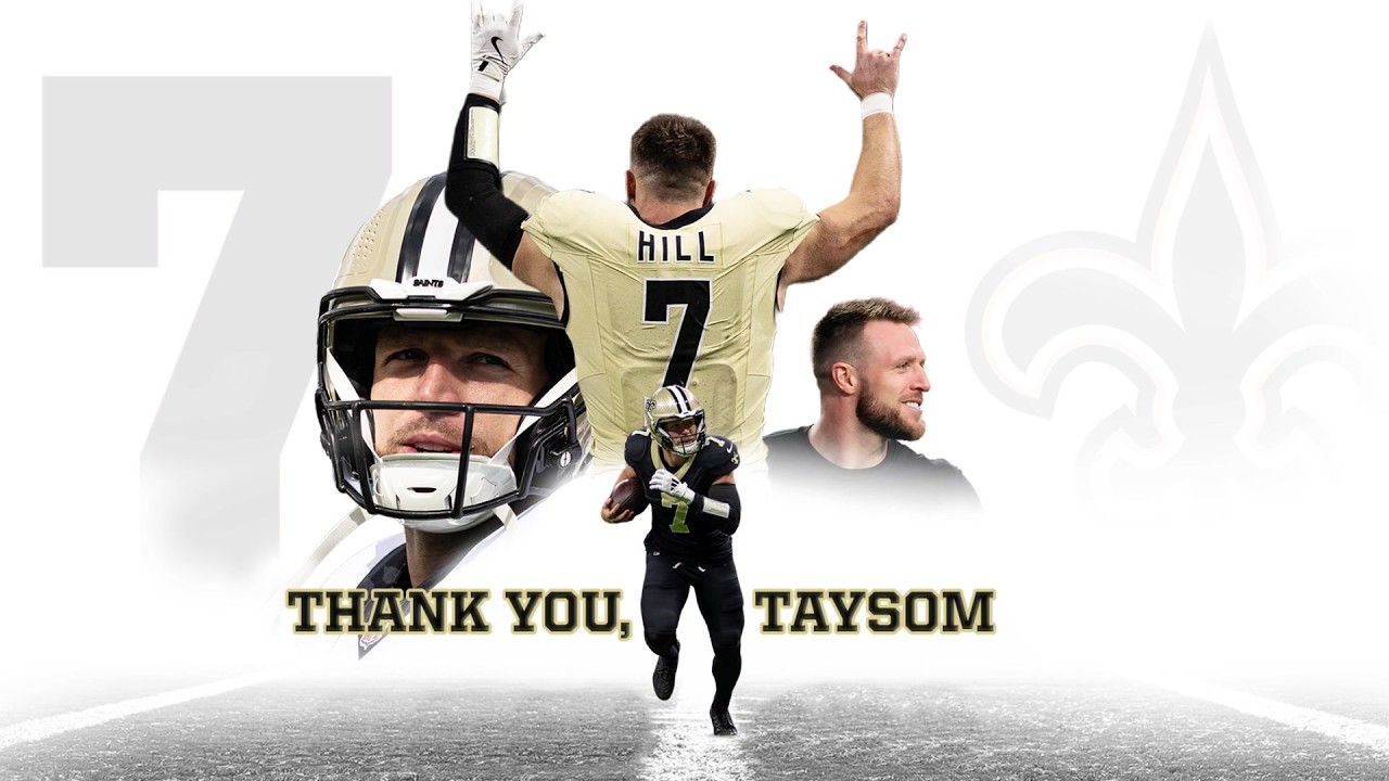 Спасибо, Taysom Hill | New Orleans Saints