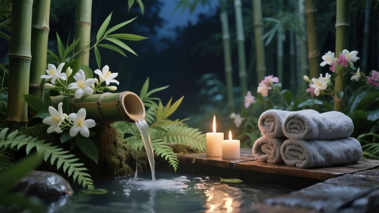 Soothing Relaxing Music 🌹 Peace of Mind, Anxiety Relief,Spa Relax Water,emotional balance 22