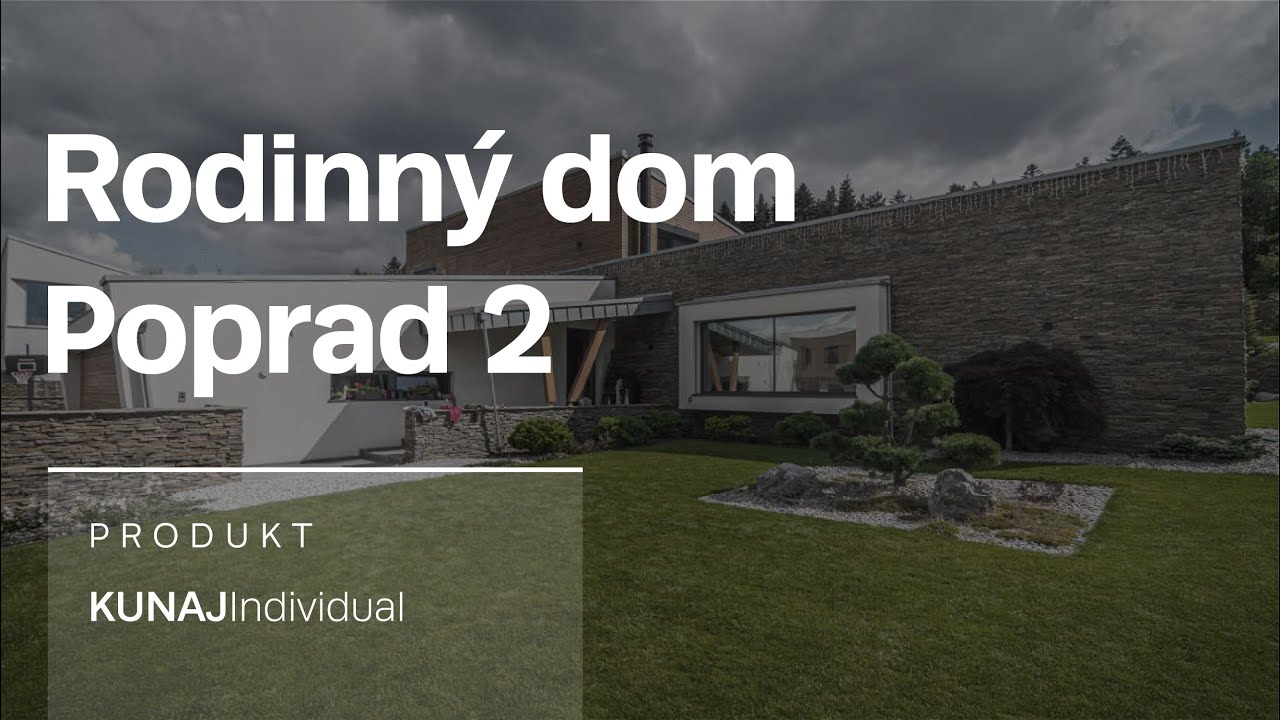 Drevohliníkové okná a kukaňa KUNAJ Individual a dyhované interiérové dvere - Poprad