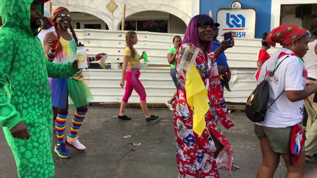 Antigua  Barbuda Carnival  Burning Flames J'Ouvert 2018