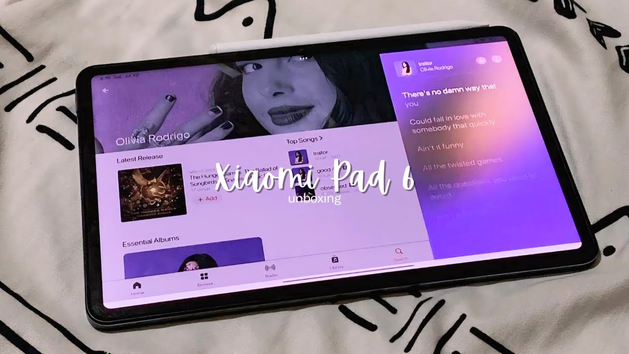 📦 Xiaomi Pad 6 unboxing (8GB+256GB Gravity Gray) | xoeniki