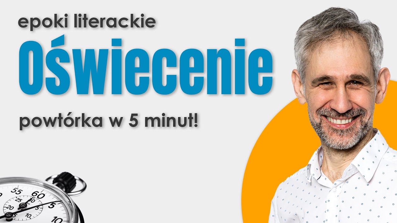 Oświecenie - Epoki literackie w 5 minut - #matura #maturazpolskiego #maturanamaksa