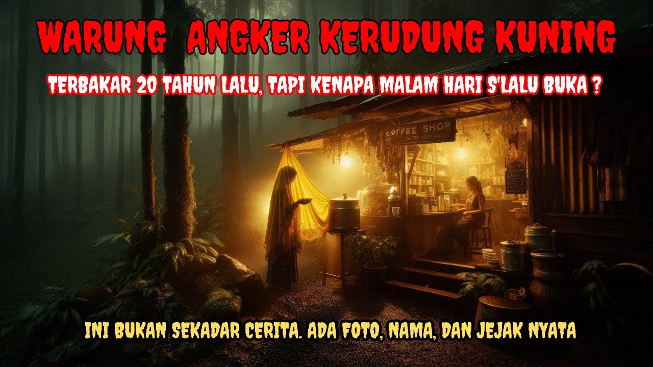 TERJEBAK DALAM WARUNG GHAIB‼️Semua Dimulai dari Segelas Kopi | Misteri Gaib Cerita Horor