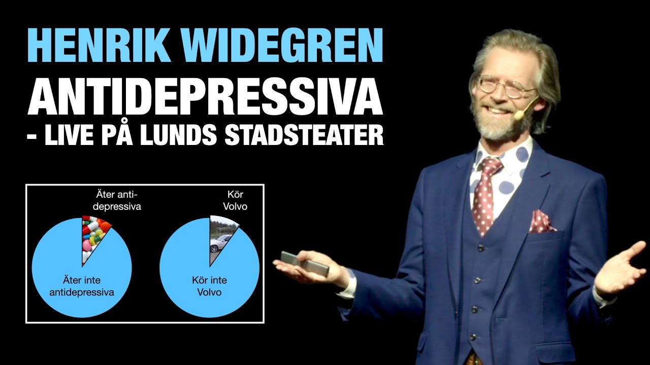 Henrik Widegren - Antidepressiva - Live på Lunds stadsteater