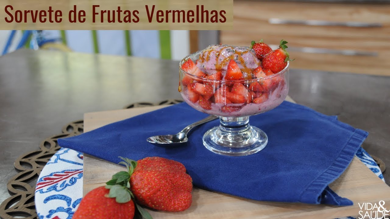 Receita: Sorvete de Frutas Vermelhas - Formação Psicológica - Parte 4 (30/08/19)