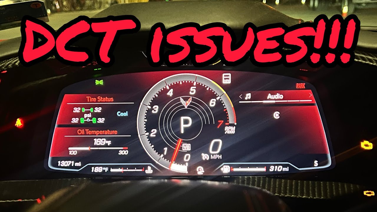 Проблемы с коробкой передач DCT на Corvette C8!!