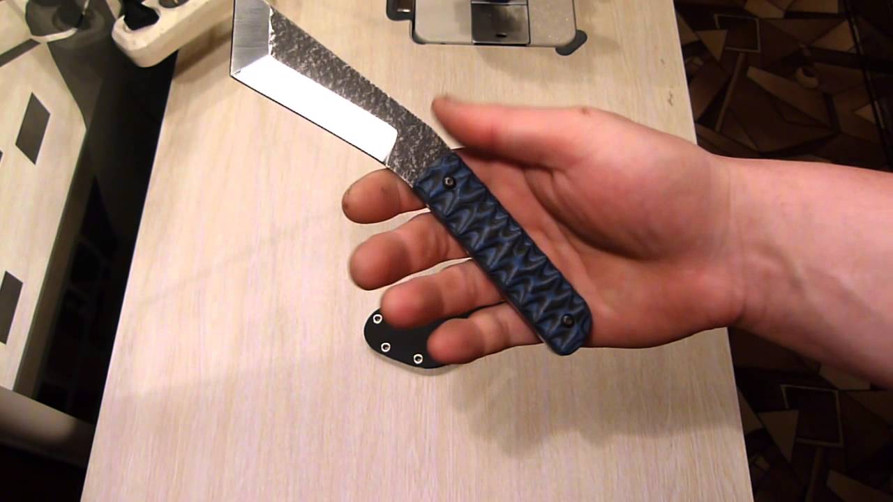 Нож НДК. Серьезный аргумент. My IMHO. + Ножны из Kydex.