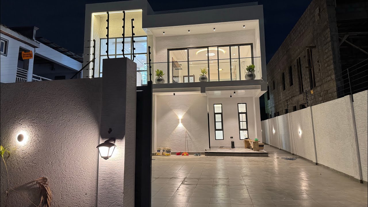 Beautiful 4 bedrooms with swimming pool and 3 kitchen at East Legon Hills ||Tour 231 ||+233503373419
